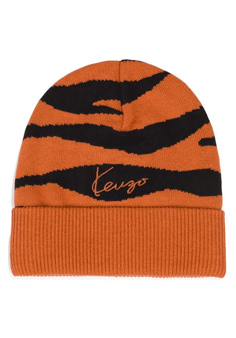 Cappello e sciarpa stampa tigre KENZO KIDS | K62152E10